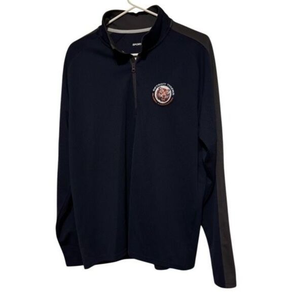 Detroit Tigers Size Medium Zipper Pullover - Picture 1 of 5